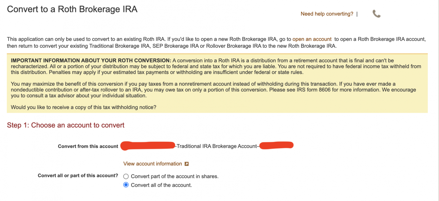 Vanguard Backdoor Roth Step-by-Step Guide [Screenshots] | White Coat ...