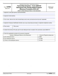Late 5500-EZ Form? Here's What to Do | White Coat Investor