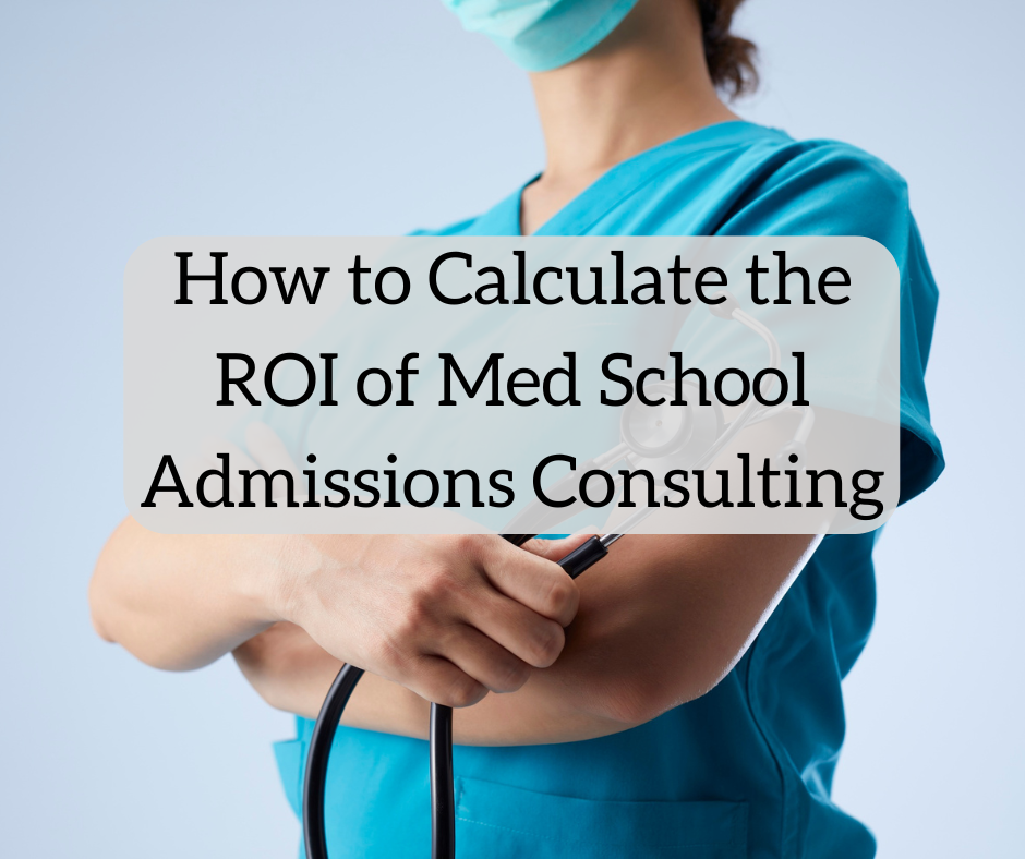 How to Calculate the ROI of Med School Admissions Consulting