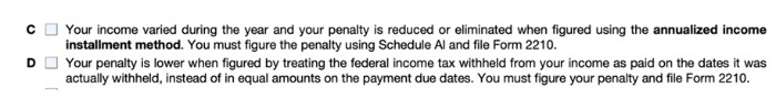 Form 2210 explanation