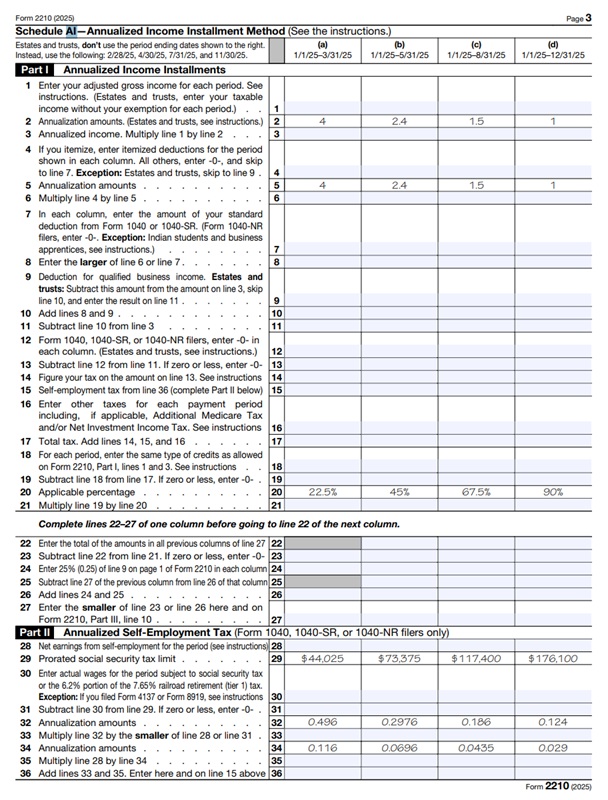 form ai 2210