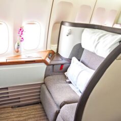 flying first class